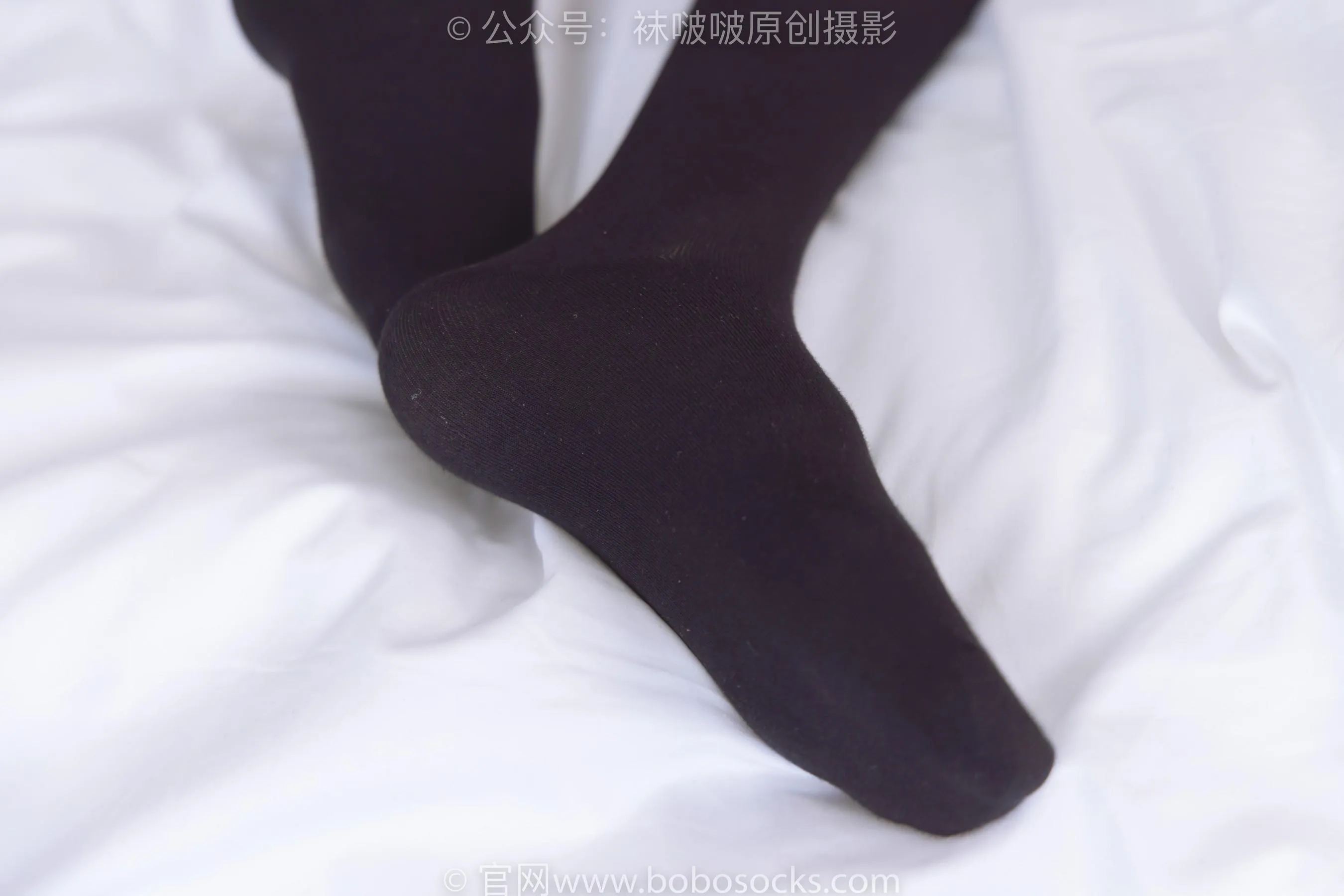 [BoBoSocks袜啵啵]NO.198 稚予-皮鞋、黑色小腿袜、高跟鞋、肉丝 [86P]插图6